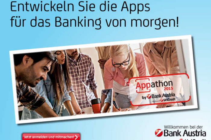 UniCredit Appathon 2015 in Wien: Bank Austria ruft FinTech-Szene zur Teilnahme auf!