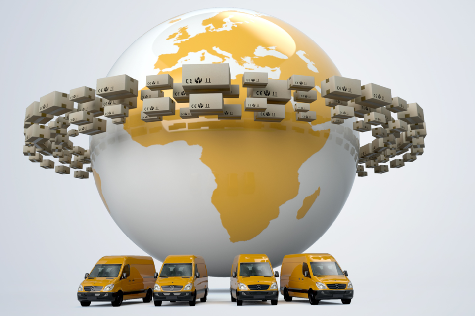 Transportlogistik Illu