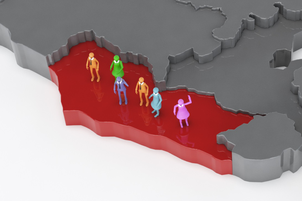 oesterreich karte kaerntenausschnitt