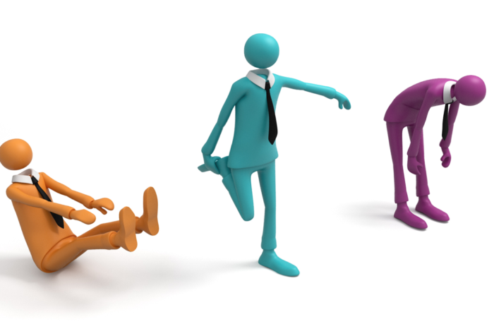 So ganz nebenbei trainieren.