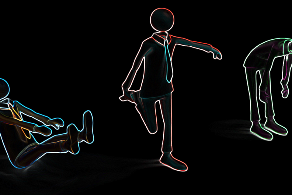 unternehmer gymnastikapp