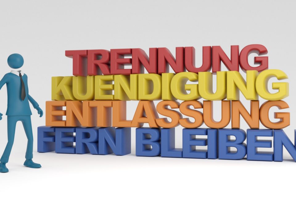 trennung im arbeitsleben