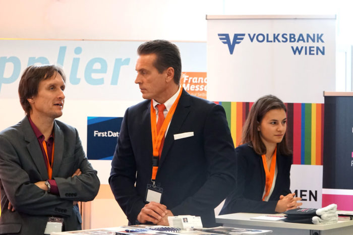 Franchise Bank Volksbank: Besuch am Stand auf der Franchise Messe 2018