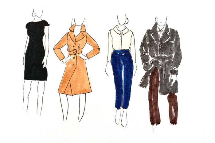 Klassische elegante Persönlichkeit