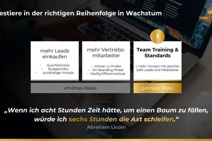 B2B Vertrieb – wie Unternehmer mit Standards und Training Umsatz und Profitabilität nachhaltig steigern