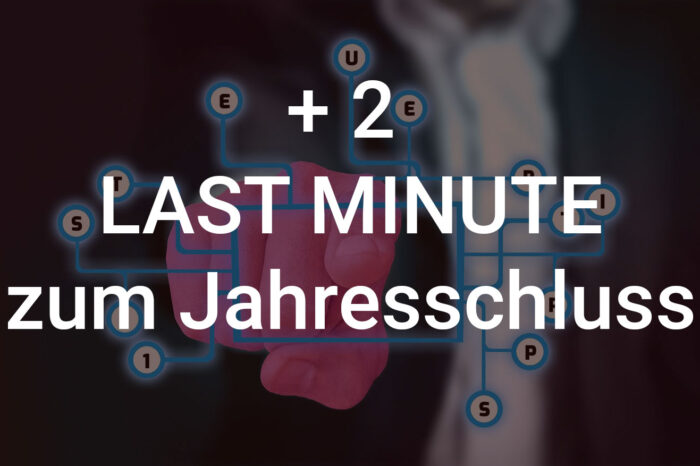 Last-Minute-Steuertipps