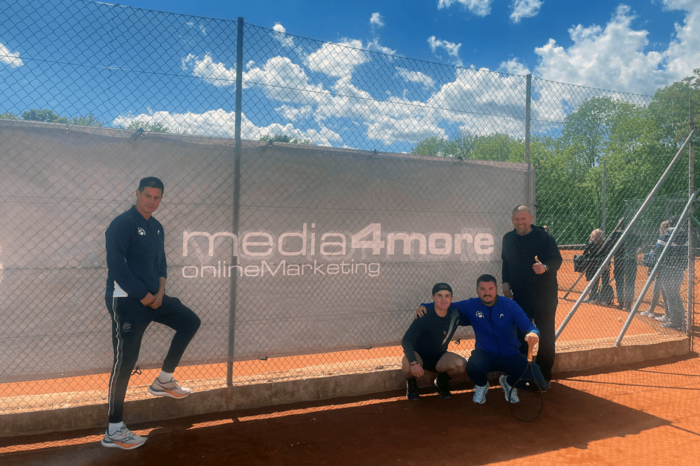 media4more und Better Tennis Academy mit TC Alt Erlaa setzen Partnerschaft fort