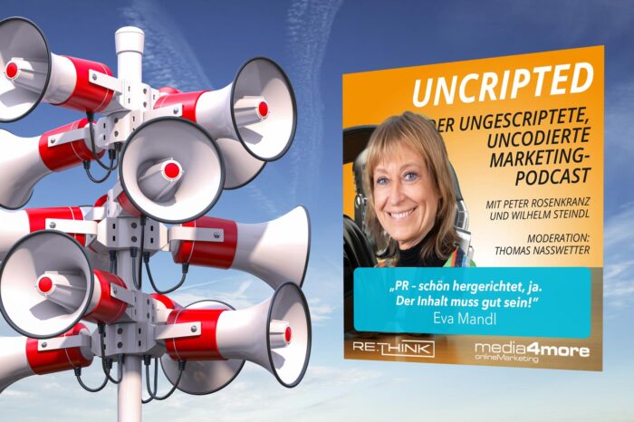 Eva Mandl: „PR – schön hergerichtet, ja.  Der Inhalt muss gut sein!“